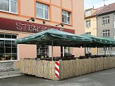 Restaurace Steakhouse K1 v brněnských Židenicích.