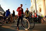 S heslem Udělejme z Brna Amsterdam ve čtvrtek vyjely asi tři stovky cyklistů z Moravského náměstí od kina Scala. 