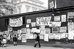 V listopadu 1989 demonstrovalo i Brno. Kromě řady protestů se uskutečnila i generální stávka.