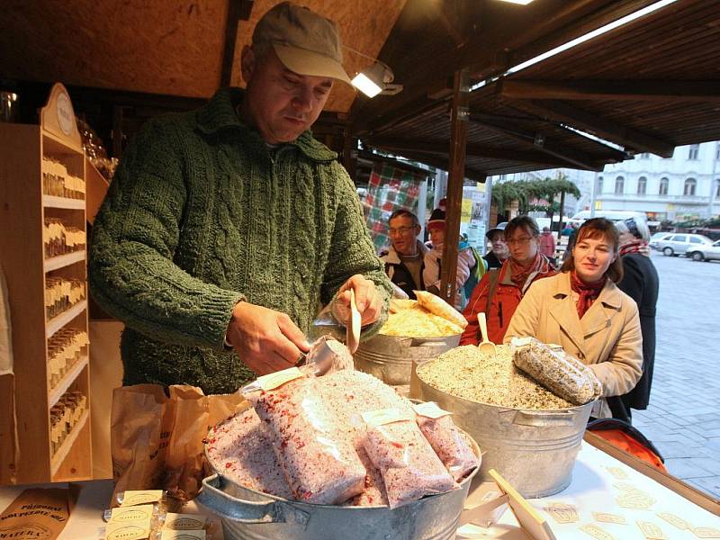 Slavnostní zahájení brněnských vánočních trhů.