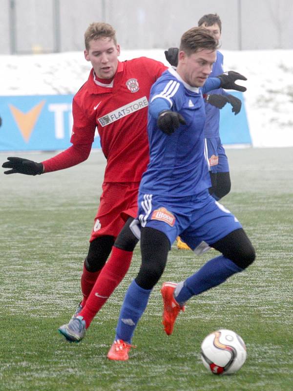 Zimní Tipsport liga. Brněnská Zbrojovka remizovala remizoval se Sigmou Olomouc 3:3. 