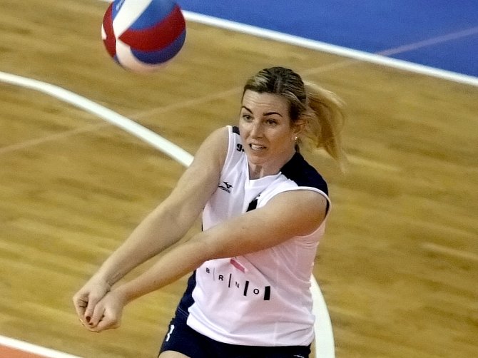 Volejbalistka Michaela Doležalová.