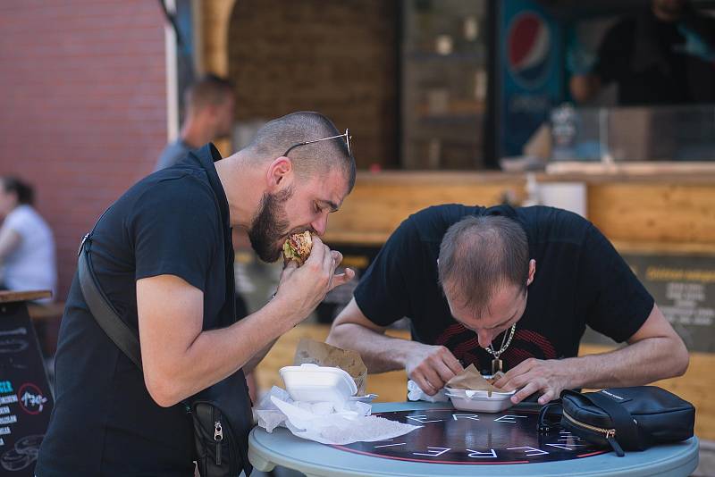 Burger Street Festival v Brně.