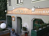 Restaurace Euphoria v Merhautově ulici v Brně.