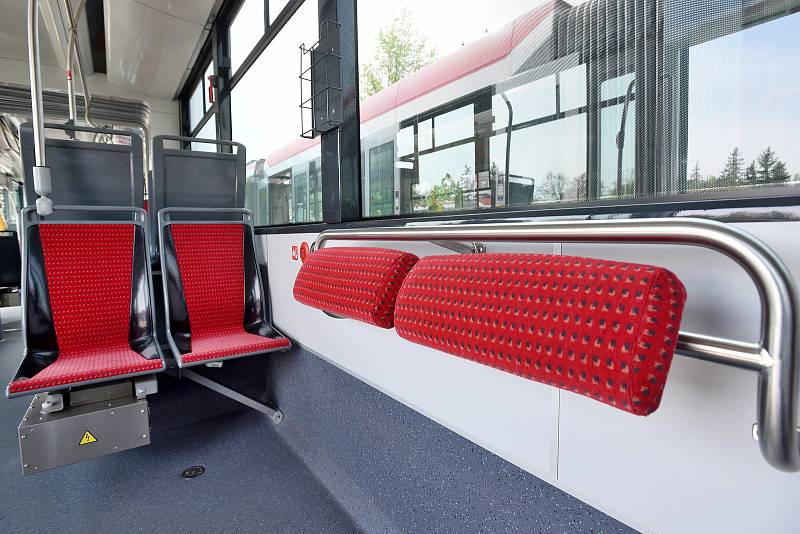 Brno 24.4.2020 - nová tramvaj Drak z projektu Tramvaj pro Brno