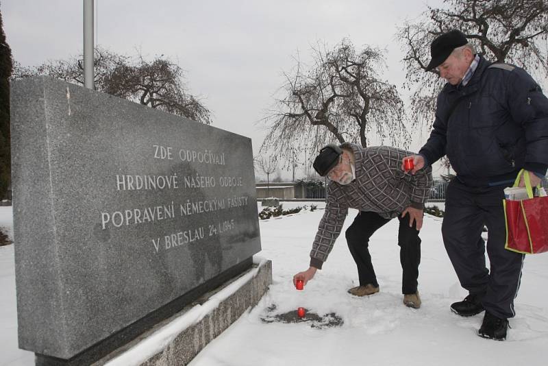 Na ústředním hřbitově v Brně uctili památku moravských odbojářů.