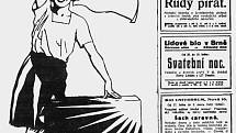 Už v roce 1928 vycházely v Rovnosti také inzeráty. Třeba na prací prášek Radion.