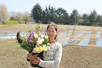 Květinovou farmu lučního kvítí provozuje Brňanka Montana Melicharová.