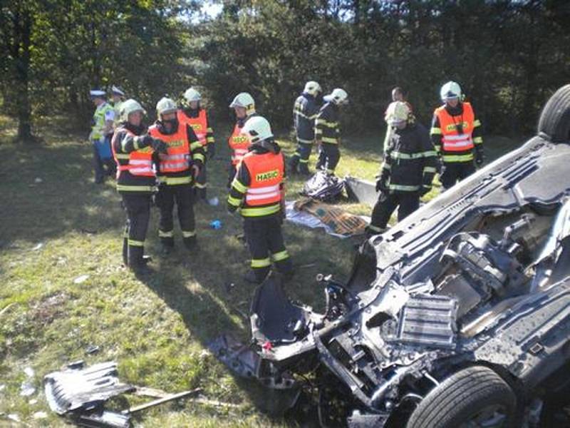 Řidič osobního auta nehodu na dálnici D1 nepřežil.