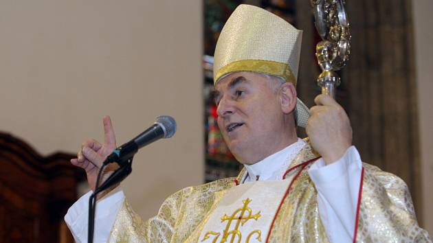 Biskup brněnský Vojtěch Cikrle.