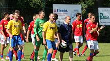 V přátelském zápase zavzpomínali brněnští fotbalisté na tragicky zesnulého obránce Zbrojovky Petra Kocmana.