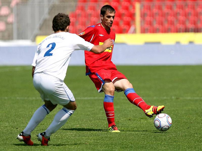 Utkání Zbrojovky Brno „B“ s MSK Břeclav.