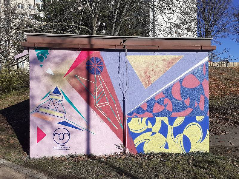 Malované trafostanice zdobí brněnské ulice.