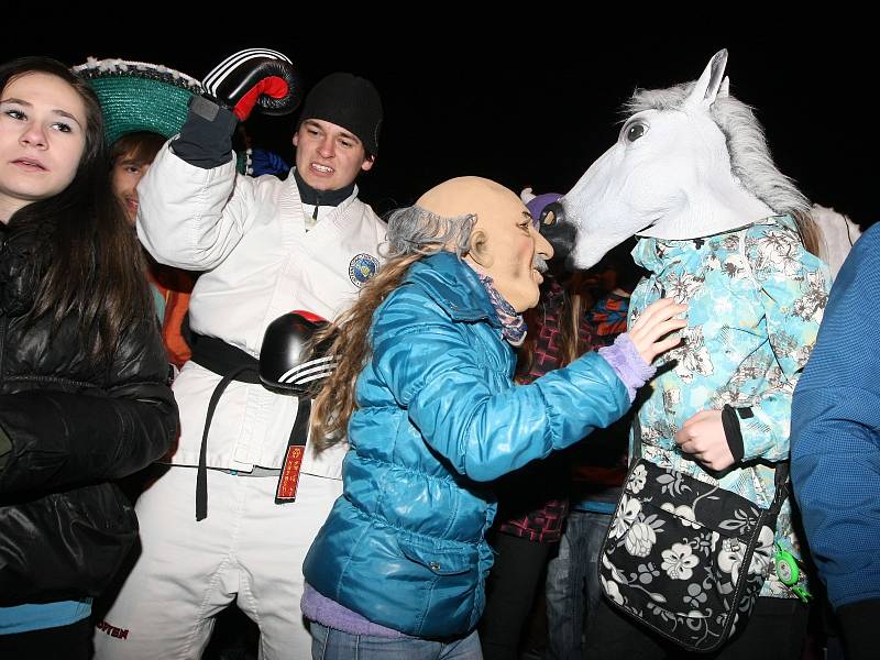 Na brněnském náměstí Svobody se natáčel Harlem shake.