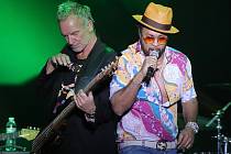 Legendární britský zpěvák Sting (vlevo).