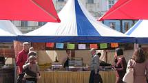 Slavnosti jídla na brněnském náměstí Svobody jsou součástí Festivalu v centru dění.
