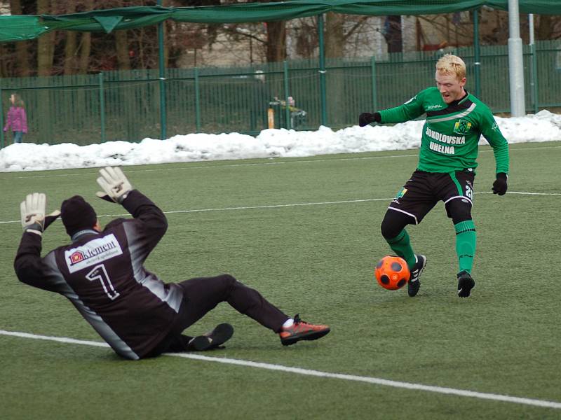 Sokolov porazil v přípravě Chomutov 2:0