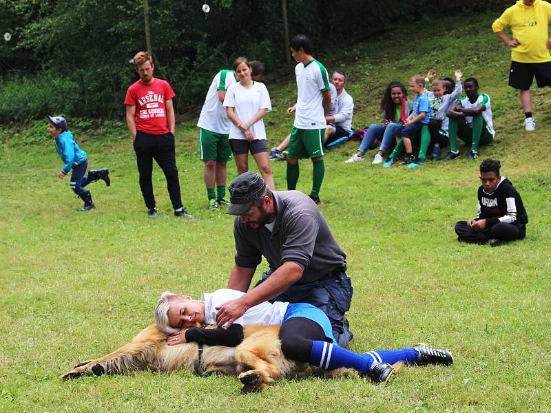 Fotbal pro rozvoj nabídl nejen fotbalová utkání, ale také spoustu dobré zábavy.