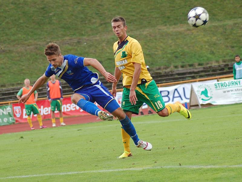 8. kolo Fotbalové národní ligy: FK Baník Sokolov - FK Ústí nad Labem 0:2