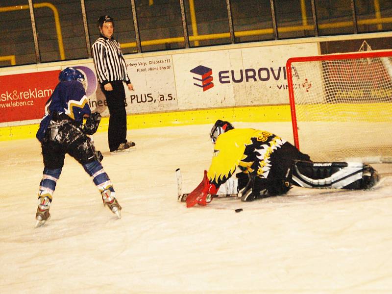 Liga mladšího dorostu: HC Baník Sokolov - PZ Kladno