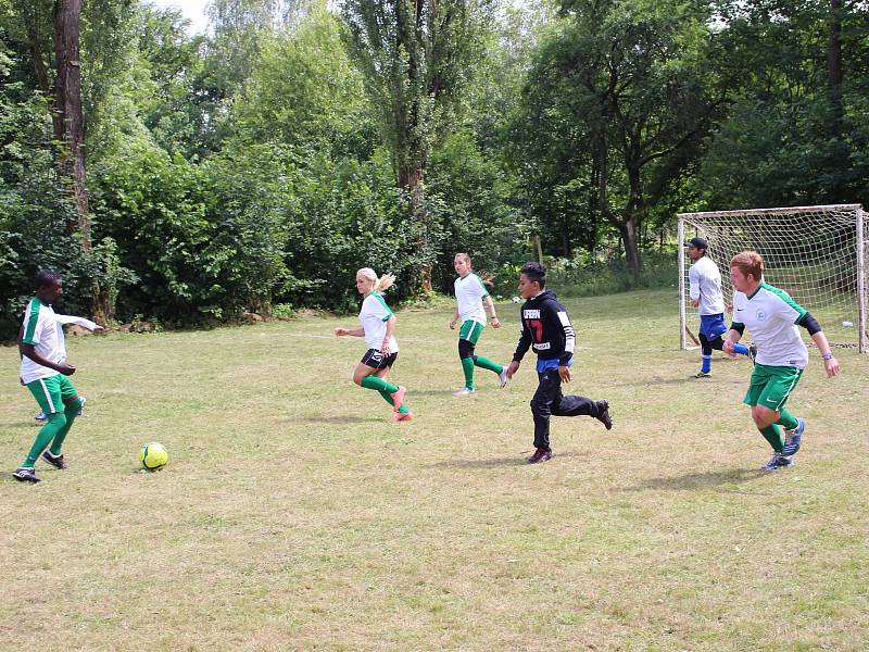 Fotbal pro rozvoj nabídl nejen fotbalová utkání, ale také spoustu dobré zábavy.