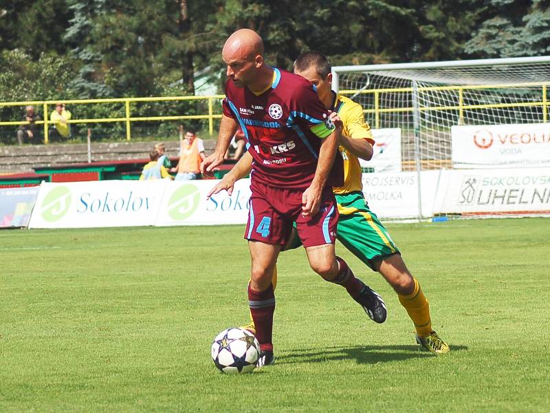 5. kolo fotbalové národní ligy: FK Baník Sokolov - FK Varnsdorf