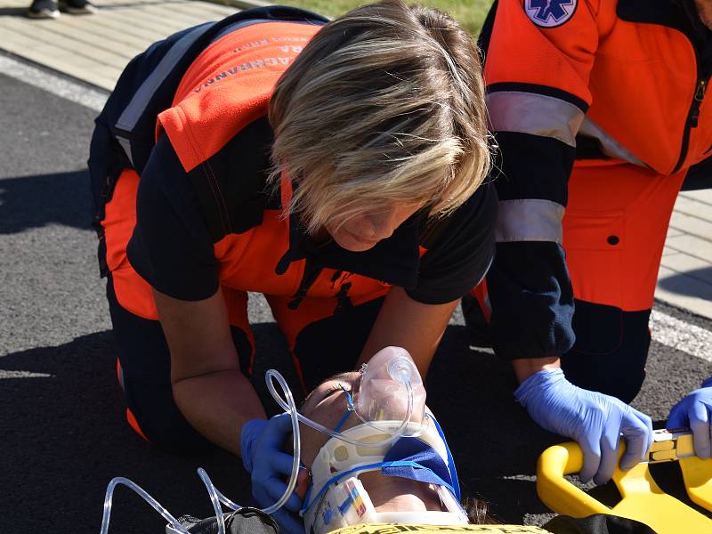 Oči záchranářů budou u nehody dřív než sanitka. Aplikace Záchranka totiž umožní videopřenosy mezi volajícím a zdravotnickou záchrannou službou.