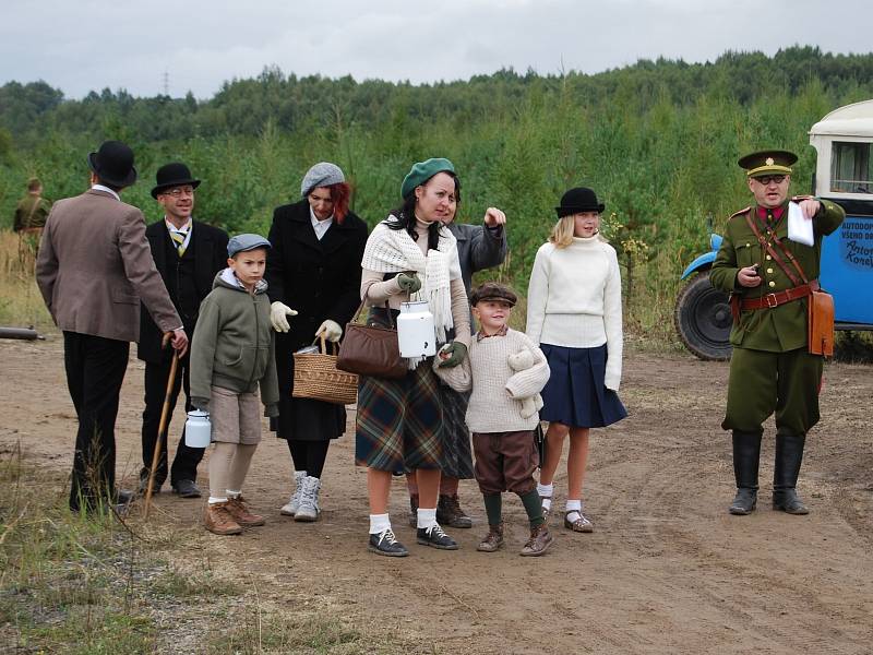 Sobotní ukázky nedaleko Habartova