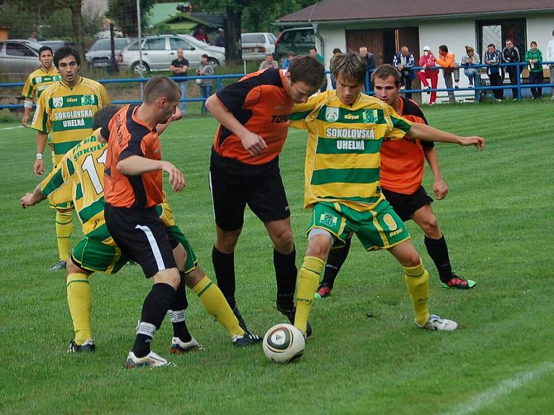 Krajský přebor: Baník Královské Poříčí - Baník Sokolov B 