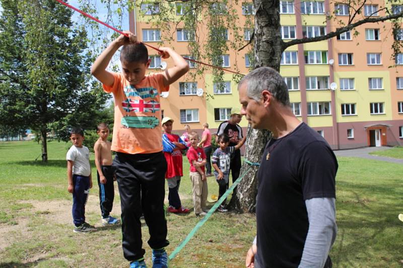 Příměstský policejní tábor pro rotavské děti