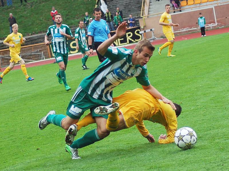 25. kolo FNL: FK Baník Sokolov - FK Bohemians Praha 1:1