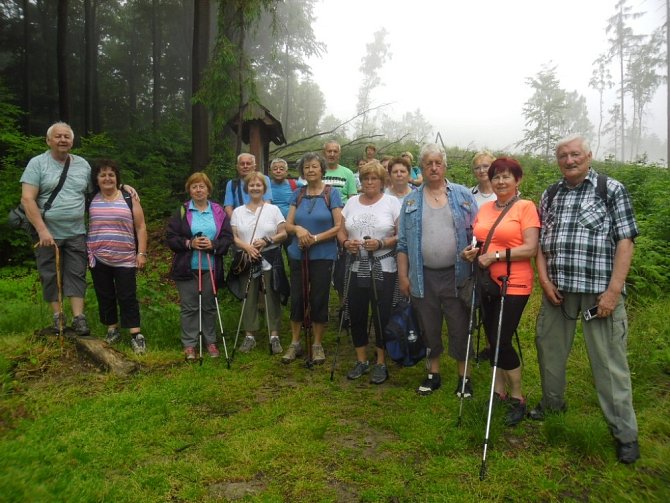 Největší červnovou akcí Slaměnky byl týdenní turisticko-poznávací zájezd do Posázaví.