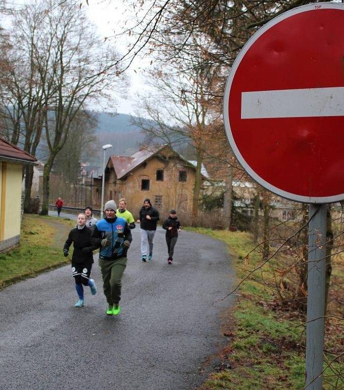 Štědroranní výklus v Kraslicích.