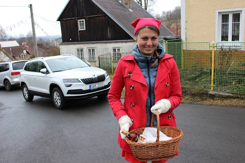 Oslavy masopustu mají v Ležnici u Horního Slavkova dlouholetou tradici.