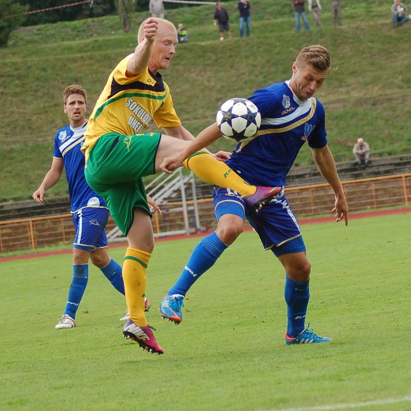 8. kolo Fotbalové národní ligy: FK Baník Sokolov - FK Ústí nad Labem 0:2