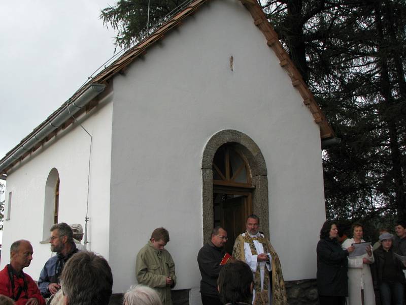 Kaple v Kamenici.