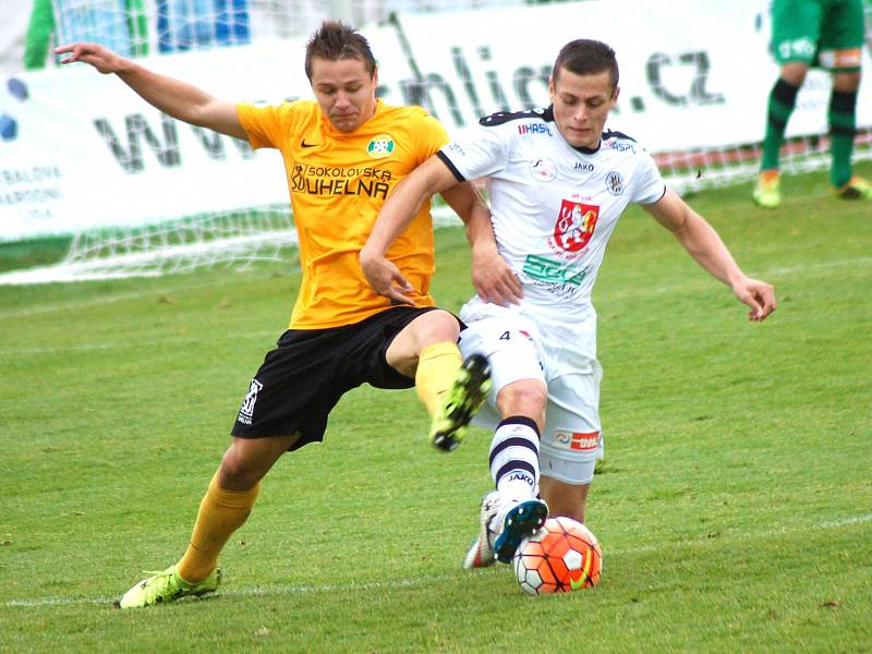 FNL: FK Baník Sokolov - FC Hradec Králové