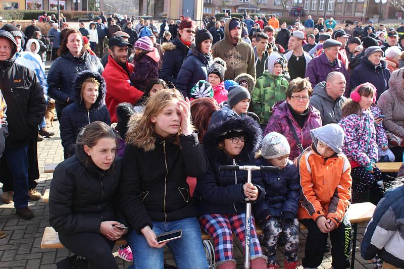 Návštěva prezidenta republiky na Sokolovsku.