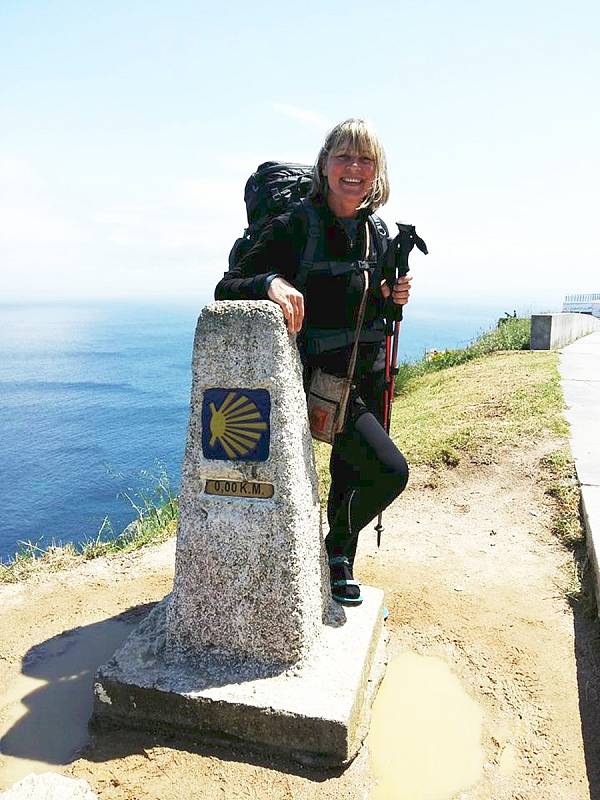 Pouť do Santiaga de Compostela podnikla Jitka Hlavsová z Lokte už podruhé.