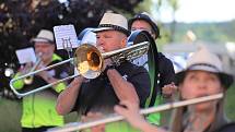 Koncert kapely Bohemian Marching Band se v Sokolově uskutečnil 15. července. 