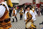 Soubory se představily v rámci mezinárodního folklorního festivalu.