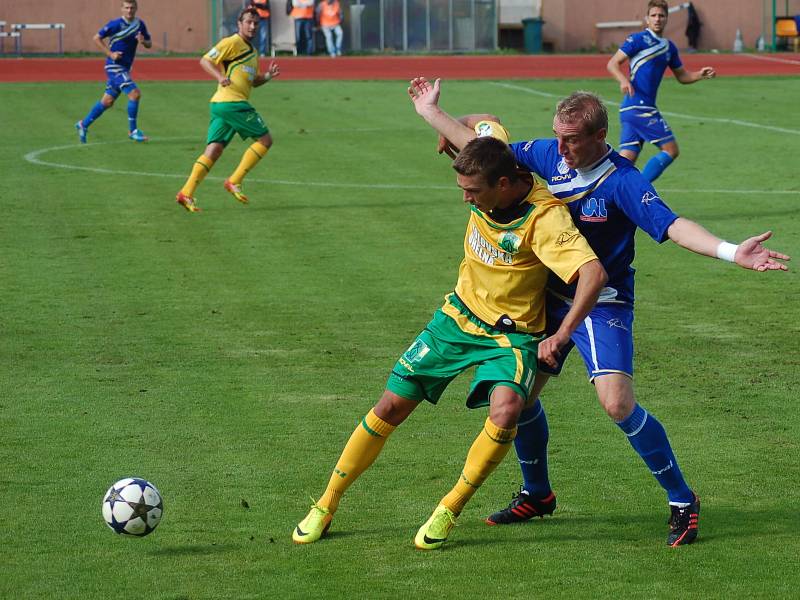 8. kolo Fotbalové národní ligy: FK Baník Sokolov - FK Ústí nad Labem 0:2