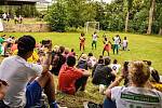 Projekt Fotbal pro rozvoj má letos na Hartenbergu poslední zastávku. Snímek je z loňského ročníku.