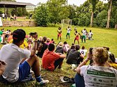 Projekt Fotbal pro rozvoj má letos na Hartenbergu poslední zastávku. Snímek je z loňského ročníku.