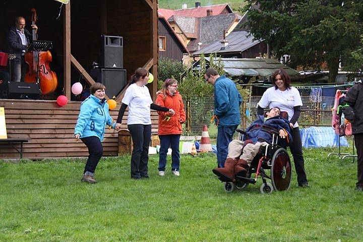 Srdce slabším ve Stříbrné.