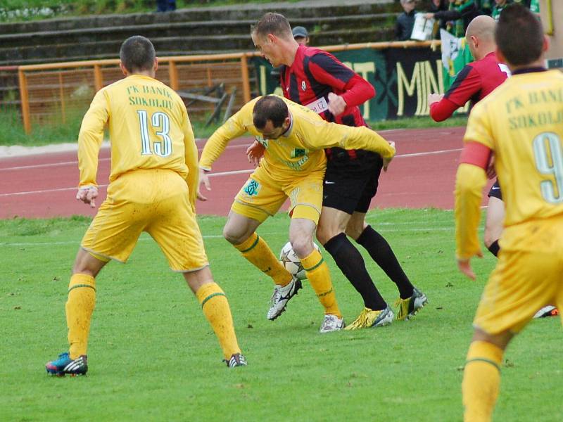 28. kolo druhé ligy: FK Baník Sokolov - SFC Opava