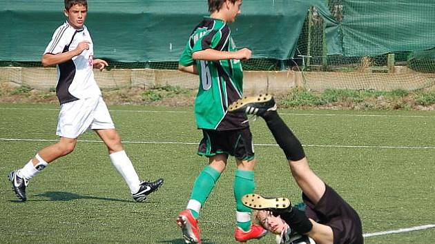 Liga starších žáků FK Baník Sokolov - FC Hradec Králové