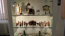 Výstavu betlémů ze sbírek muzea si přišly prohlédnout i děti z přípravné třídy ZŠ Sokolov, Běžecká.
