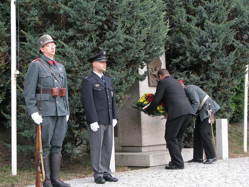 Pietní akce a slavnostní otevření muzea v Habartově.