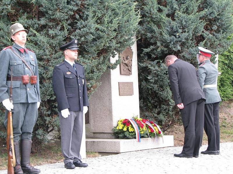 Pietní akce a slavnostní otevření muzea v Habartově.